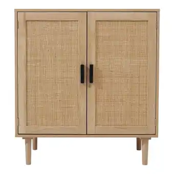 Tesco Living and Home Rattan Sideboard with Double Doors offer