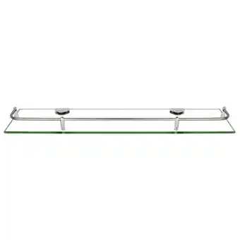 Tesco Living and Home Bathroom Tempered Glass Shelf Wall Mounted - 60cm offer