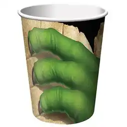 Tesco Dino Blast Paper Cups 266ml - Pack of 8 offer