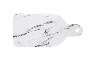 Tesco KitchenCraft We Love Summer Melamine Marble-Effect Food Serving Platter offer