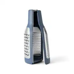 Tesco Chef'n 2-in-1 Box Grater Set with 3 Hand Cheese Graters offer