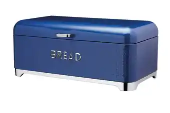 Tesco Lovello Textured Bread Bin - Midnight Blue offer