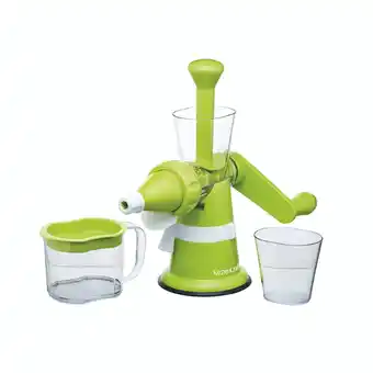 Tesco Manual Masticating Vegetable and Fruit Juicer offer