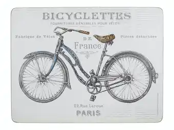 Tesco Creative Tops Bicycle Pack Of 6 Premium Placemats offer