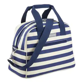 Tesco KitchenCraft Insulated Striped Lunch Cool Bag with Strap offer