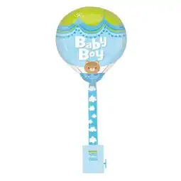 Tesco Baby Boy Foil Helium Balloon Uplifter 81cm / 32 in offer