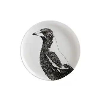 Tesco Maxwell & Williams Marini Ferlazzo 20cm Australian Magpie Plate offer