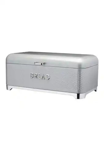 Tesco Lovello Textured Bread Bin - Shadow Grey offer