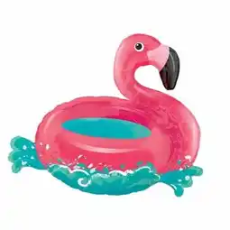 Tesco Floating Flamingo Helium Foil Giant Balloon 76cm / 30 in offer