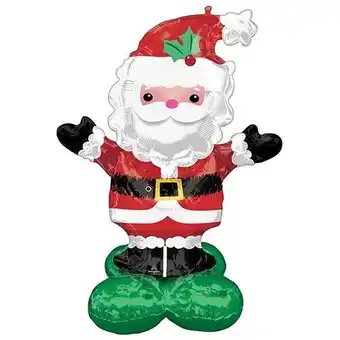 Tesco Christmas Santa Airloonz Air Fill Giant Foil Balloon 134cm / 53 in offer