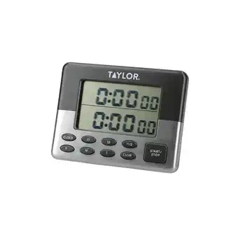 Tesco Taylor Pro Stainless Steel Dual Event Digital Timer offer