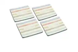 Tesco KitchenCraft Classic Collection Vintage Style Ceramic Drink Coasters offer