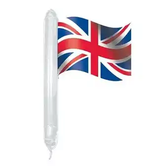 Tesco Great Britain Union Jack Rally Helium Foil Shaped Balloon 63cm / 25 in offer