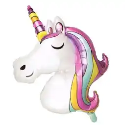 Tesco Unicorn Air Fill Giant Foil Balloon 84cm / 33 in offer