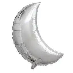 Tesco Moon Shape Foil Helium Balloon 59cm / 23 in offer