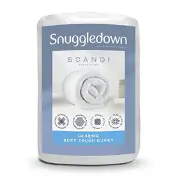 Tesco Snuggledown Scandinavian Hollowfibre Duvet, 4.5 Tog, King offer