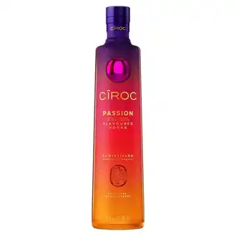 Tesco CÎROC Passion Flavoured Vodka, 70cl offer