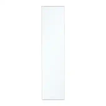 Tesco Living and Home Modern Full-Length Wall Mirror - 120*30cm - Silvery White offer