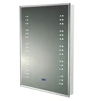 Tesco Living and Home Modern LED Mirror Cabinet for Bathroom - 50*70cm offer