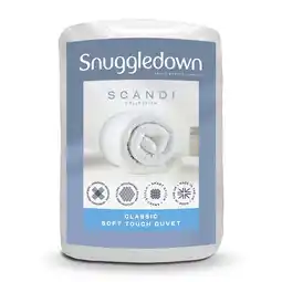 Tesco Snuggledown Scandinavian Hollowfibre Duvet, 13.5 Tog, King offer