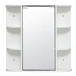 Tesco Living and Home Wall Mount Bathroom Mirror Cabinet - White offer