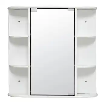 Tesco Living and Home Wall Mount Bathroom Mirror Cabinet - White offer