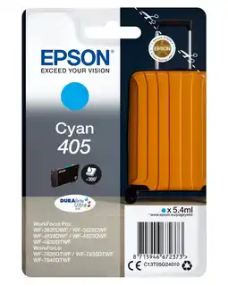 Tesco Genuine Epson 300 Pages 405 Cyan DURA Brite Ultra Ink Cartridge C13T05G24010 offer