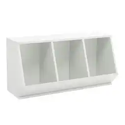 Tesco Living and Home Open Style Toy Storage Organizer - 80*30*40cm - White offer