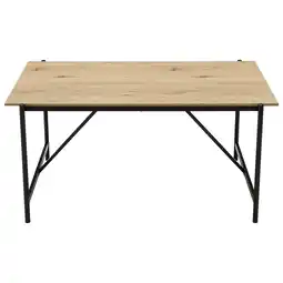 Tesco Living and Home Indoor/Outdoor Wooden Dining Table offer