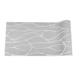 Tesco Living and Home 3D Stripe Non-Woven Wallpaper Roll, 950cm, Smoke Grey offer