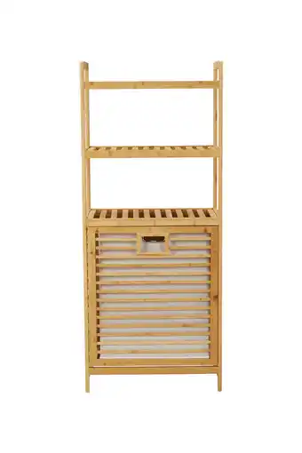 Tesco Living and Home Freestanding Bamboo Laundry Hamper offer