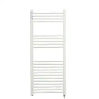 Tesco Living and Home 400W Bathroom Electric Towel Warmer- 21 Bars - White offer