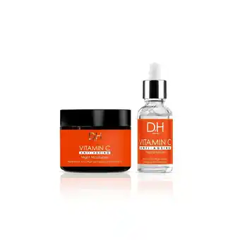 Tesco Dr H Anti-Ageing Vitamin C Facial Serum 30ml + Vitamin C Anti-Ageing Night Moisturiser 60ml offer