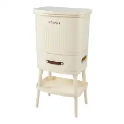 Tesco Living and Home 30L Trash Can with Open Shelf offer