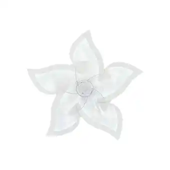 Tesco Living and Home Flower-Shaped LED Ceiling Fan Light offer