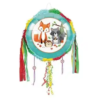 Tesco Woodland Animals Pull String Pinata offer