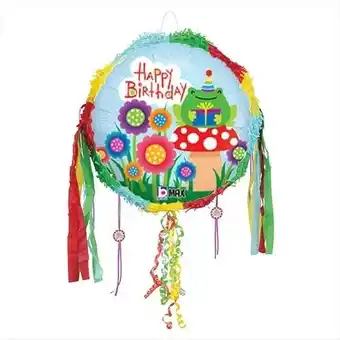 Tesco Garden Birthday Pull String Pinata offer