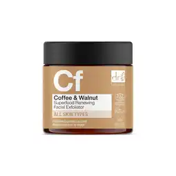 Tesco Dr Botanicals Coffee Superfood Renewing Facial Exfoliator 60ml offer