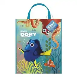 Tesco Disney Finding Dory Plastic Tote Bag 33cm x 28cm offer