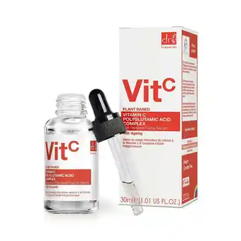 Tesco Dr Botanicals Vitamin C 3% & Polyglutamic Acid Complex 1% & Brightening Facial Serum 30ml offer