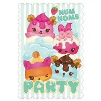 Tesco Num Noms Invitations With Envelopes - Pack of 8 offer