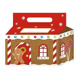 Tesco Gingerbread House Christmas Treat Boxes - Pack of 3 offer