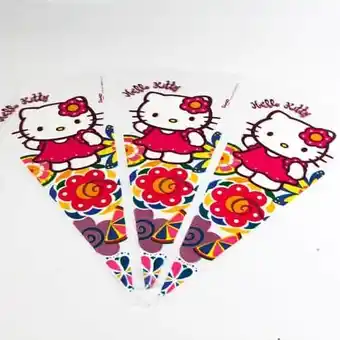 Tesco Hello Kitty Cone Shape Gift Bag - Pack Of 6 offer