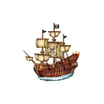 Tesco Pirate Ship Jointed Decorative Cutout - 31 Inches / 79cm offer