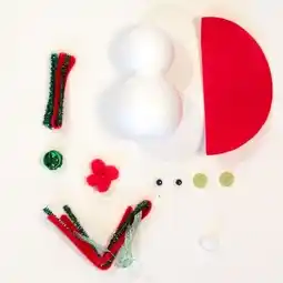 Tesco 3D Snowman Christmas Craft DIY Kit offer