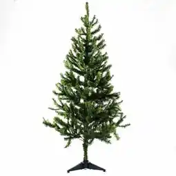 Tesco PVC Christmas Tree with Plastic Base 120cm offer