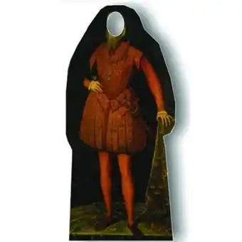 Tesco Tudor Man Stand In Cardboard Cutout - 188cm offer