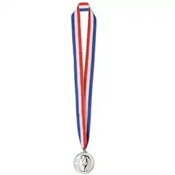 Tesco Silver Medal on 30 Inch Ribbon offer