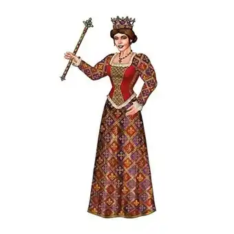 Tesco Royal Queen Jointed Decorative Cutout - 36 Inches / 91cm offer