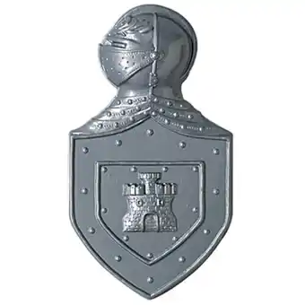 Tesco Medieval Knights Plastic Crest - 22 Inches / 56cm offer